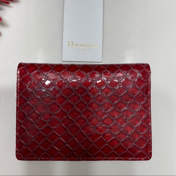 NWT Hammitt 126 West Red Run Woman’s Wallet - Picture 2 of 7